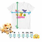 Fashion, accesorii si bijuterii - Barbati - Imbracaminte - Tricouri si bluze barbati - Tricou Barbati Roblox Adopt Me Shadow Dragon, alb, marime 3XL - Infinity.ro