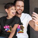 Fashion, accesorii si bijuterii - Barbati - Imbracaminte - Tricouri si bluze barbati - Tricou Barbati Steal a Brainrot Matteo Roblox Meme, negru, marime XL - Infinity.ro