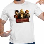 Fashion, accesorii si bijuterii - Barbati - Imbracaminte - Tricouri si bluze barbati - Tricou Barbati Castlevania Trevor Alucard Sypha, alb, marime M - Infinity.ro