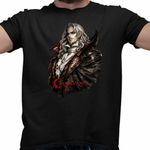 Fashion, accesorii si bijuterii - Barbati - Imbracaminte - Tricouri si bluze barbati - Tricou Barbati Castlevania Conte Dracula, negru, marime XL - Infinity.ro