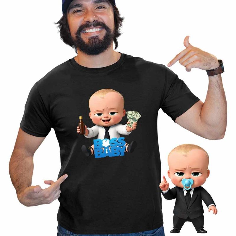 Fashion, accesorii si bijuterii - Barbati - Imbracaminte - Tricouri si bluze barbati - Tricou Barbati Baby Boss Money, negru, marime M - Infinity.ro