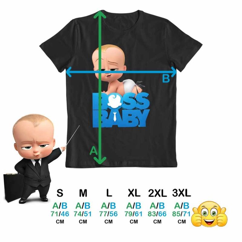 Fashion, accesorii si bijuterii - Barbati - Imbracaminte - Tricouri si bluze barbati - Tricou Barbati Baby Boss Scutec Director, negru, marime XL - Infinity.ro