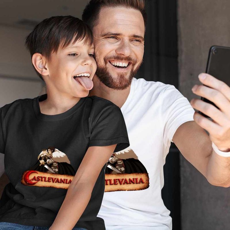 Fashion, accesorii si bijuterii - Barbati - Imbracaminte - Tricouri si bluze barbati - Tricou Barbati Castlevania Trevor Belmont, negru, marime L - Infinity.ro