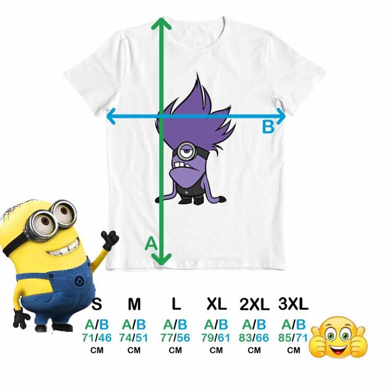 Fashion, accesorii si bijuterii - Barbati - Imbracaminte - Tricouri si bluze barbati - Tricou Barbati Bad Minion Despicable Minions, alb, marime 2XL - Infinity.ro