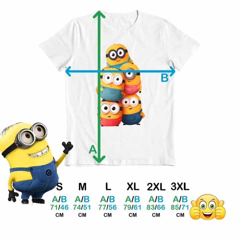 Fashion, accesorii si bijuterii - Barbati - Imbracaminte - Tricouri si bluze barbati - Tricou Barbati Minions Despicable Minioni, alb, marime L - Infinity.ro