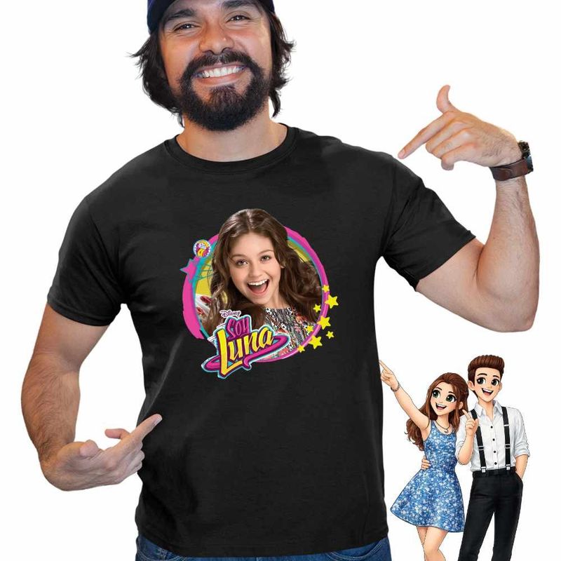 Fashion, accesorii si bijuterii - Barbati - Imbracaminte - Tricouri si bluze barbati - Tricou Barbati Soy Luna Karol Sevilla, negru, marime L - Infinity.ro