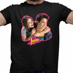 Fashion, accesorii si bijuterii - Barbati - Imbracaminte - Tricouri si bluze barbati - Tricou Barbati Soy Luna Simon Love Valente, negru, marime S - Infinity.ro