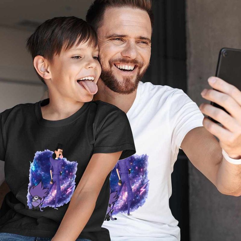 Fashion, accesorii si bijuterii - Barbati - Imbracaminte - Tricouri si bluze barbati - Tricou Barbati Balthazar Bratt Bad Minions Despicable, negru, marime 2XL - Infinity.ro