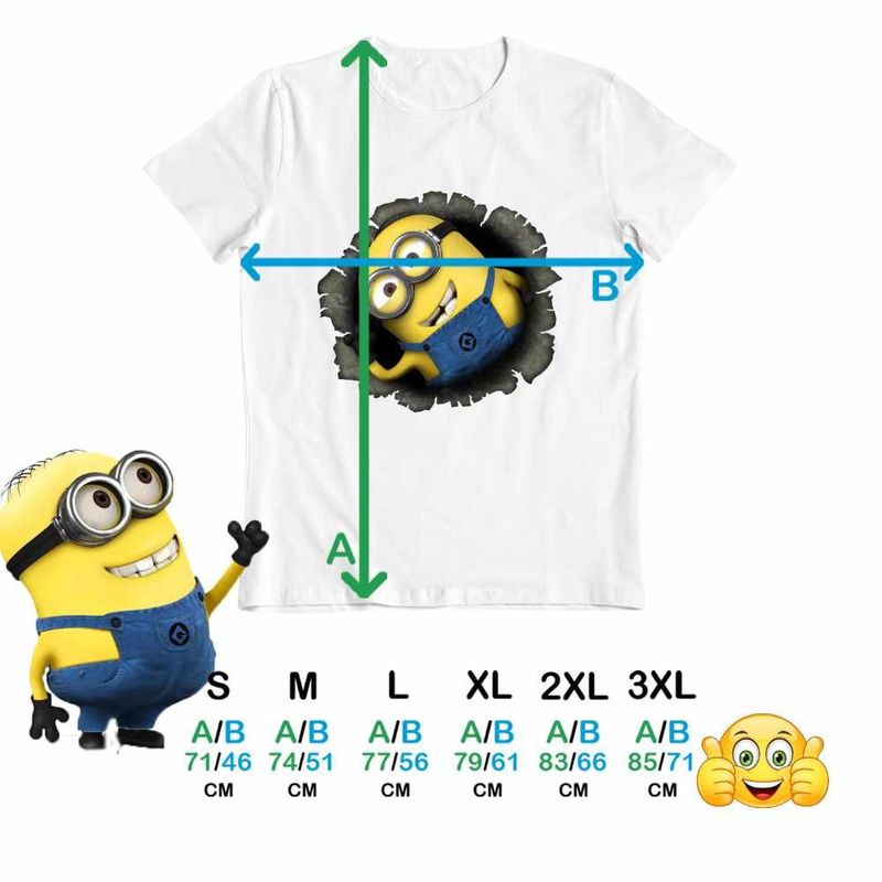 Fashion, accesorii si bijuterii - Barbati - Imbracaminte - Tricouri si bluze barbati - Tricou Barbati Minions Pop-up Despicable, alb, marime 3XL - Infinity.ro