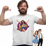 Fashion, accesorii si bijuterii - Barbati - Imbracaminte - Tricouri si bluze barbati - Tricou Barbati Soy Luna Valente, alb, marime 2XL - Infinity.ro