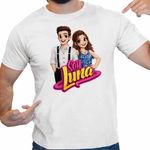 Fashion, accesorii si bijuterii - Barbati - Imbracaminte - Tricouri si bluze barbati - Tricou Barbati Soy Luna Cartoon, alb, marime 3XL - Infinity.ro