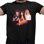 Fashion, accesorii si bijuterii - Barbati - Imbracaminte - Tricouri si bluze barbati - Tricou Barbati Soy Luna Matteo Ambar, negru, marime L - Infinity.ro