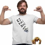 Fashion, accesorii si bijuterii - Barbati - Imbracaminte - Tricouri si bluze barbati - Tricou Barbati Project Hail Mary Spaceship Tau Ceti, alb, marime L - Infinity.ro
