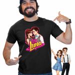 Fashion, accesorii si bijuterii - Barbati - Imbracaminte - Tricouri si bluze barbati - Tricou Barbati Soy Luna Valente Love, negru, marime L - Infinity.ro