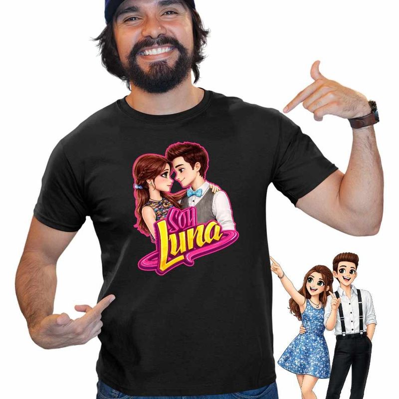 Fashion, accesorii si bijuterii - Barbati - Imbracaminte - Tricouri si bluze barbati - Tricou Barbati Soy Luna Valente Love, negru, marime L - Infinity.ro