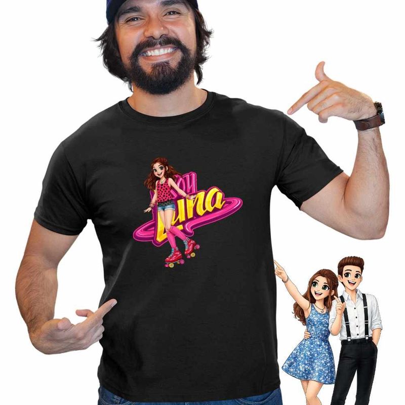 Fashion, accesorii si bijuterii - Barbati - Imbracaminte - Tricouri si bluze barbati - Tricou Barbati Soy Luna Argentina, negru, marime 2XL - Infinity.ro