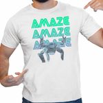 Fashion, accesorii si bijuterii - Barbati - Imbracaminte - Tricouri si bluze barbati - Tricou Barbati Project Hail Mary Rocky Amaze Eridian Alien Engineer, alb, marime 3XL - Infinity.ro