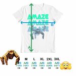 Fashion, accesorii si bijuterii - Barbati - Imbracaminte - Tricouri si bluze barbati - Tricou Barbati Project Hail Mary Rocky Amaze Eridian Alien Engineer, alb, marime 3XL - Infinity.ro