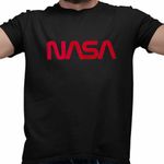 Fashion, accesorii si bijuterii - Barbati - Imbracaminte - Tricouri si bluze barbati - Tricou Barbati Project Hail Mary NASA, negru, marime XL - Infinity.ro