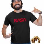 Fashion, accesorii si bijuterii - Barbati - Imbracaminte - Tricouri si bluze barbati - Tricou Barbati Project Hail Mary NASA, negru, marime XL - Infinity.ro
