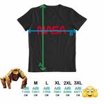 Fashion, accesorii si bijuterii - Barbati - Imbracaminte - Tricouri si bluze barbati - Tricou Barbati Project Hail Mary NASA, negru, marime XL - Infinity.ro
