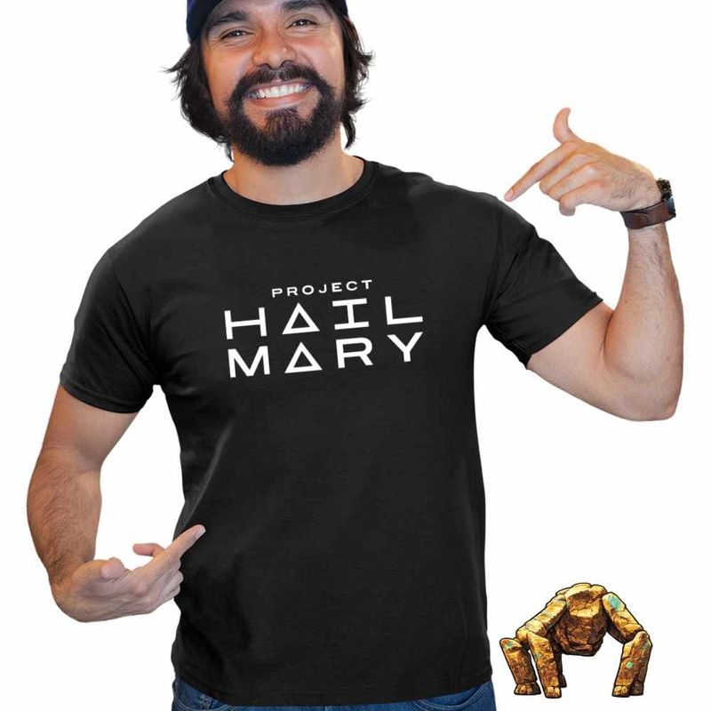 Fashion, accesorii si bijuterii - Barbati - Imbracaminte - Tricouri si bluze barbati - Tricou Barbati Project Hail Mary Tau Ceti Astrophage, negru, marime XL - Infinity.ro