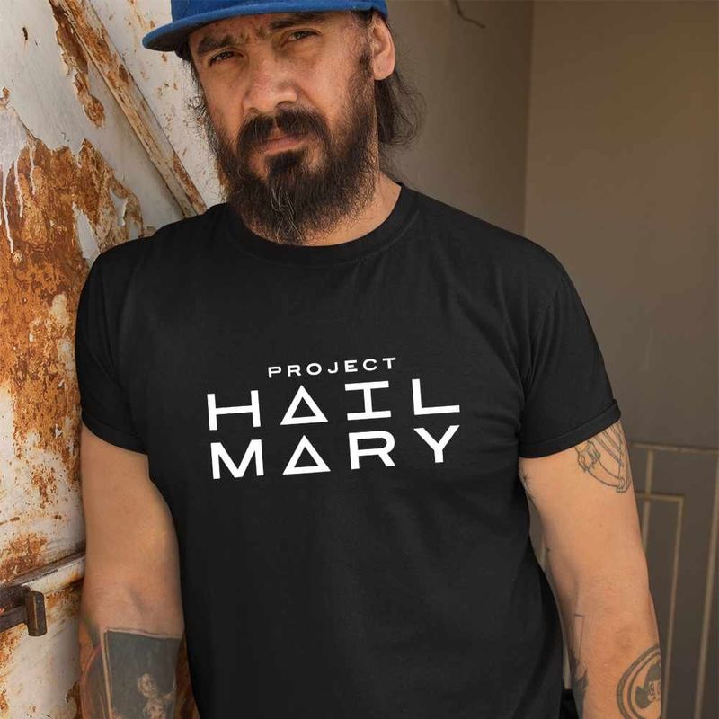 Fashion, accesorii si bijuterii - Barbati - Imbracaminte - Tricouri si bluze barbati - Tricou Barbati Project Hail Mary Tau Ceti Astrophage, negru, marime XL - Infinity.ro