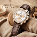 Fashion, accesorii si bijuterii - Femei - Bijuterii femei - Ceasuri femei - Ceas Dama PAGANI DESIGN PD-1730 Rose Gold, Cronograf VD55, Safir, 36mm, 50M - Infinity.ro