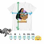Fashion, accesorii si bijuterii - Barbati - Imbracaminte - Tricouri si bluze barbati - Tricou Barbati Pocahontas Meeko, alb, marime M - Infinity.ro