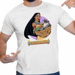 Fashion, accesorii si bijuterii - Barbati - Imbracaminte - Tricouri si bluze barbati - Tricou Barbati Pocahontas Meeko, alb, marime M - Infinity.ro