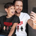 Fashion, accesorii si bijuterii - Barbati - Imbracaminte - Tricouri si bluze barbati - Tricou Barbati Stranger Things Minecraft Demogorgon Roblox, negru, marime XL - Infinity.ro