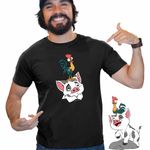 Fashion, accesorii si bijuterii - Barbati - Imbracaminte - Tricouri si bluze barbati - Tricou Barbati Pua Heihei Moana Vaiana, negru, marime 3XL - Infinity.ro