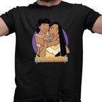 Fashion, accesorii si bijuterii - Barbati - Imbracaminte - Tricouri si bluze barbati - Tricou Barbati Pocahontas Nakoma, negru, marime XL - Infinity.ro