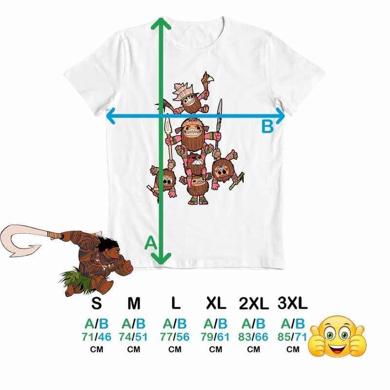 Fashion, accesorii si bijuterii - Barbati - Imbracaminte - Tricouri si bluze barbati - Tricou Barbati Kakamora Moana Vaiana, alb, marime 3XL - Infinity.ro