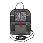 Auto si Moto - Piese auto si accesorii - Interior auto - Accesorii interior - Organizator auto pentru spatar, Shell, cu buzunare, negru, 44x56 cm - Infinity.ro