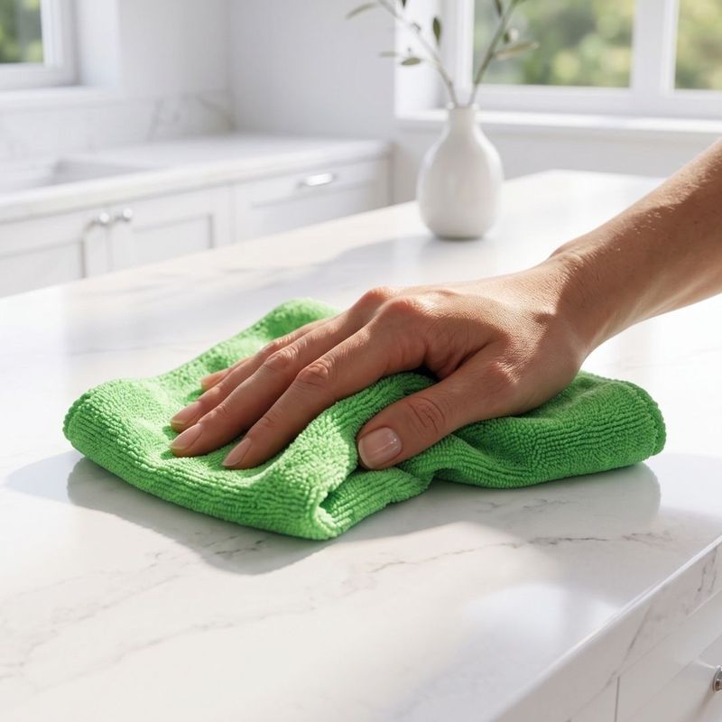 Market - Curatenie si intretinere casa - Produse bucatarie - Lavete si bureti - Laveta din microfibra verde, Ultra Clean XL 70x50 cm, curatare eficienta - Infinity.ro