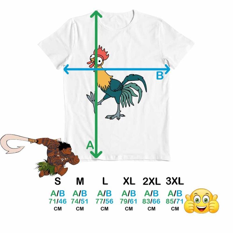 Fashion, accesorii si bijuterii - Barbati - Imbracaminte - Tricouri si bluze barbati - Tricou Barbati Heihei Moana Vaiana Cocos, alb, marime 3XL - Infinity.ro
