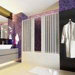 Casa si Gradina - Sanitare - Cazi si cabine de dus - Paravane si usi - Paravan cada, Astra 180AC, usi armonice, material Pvc, latime 180cm - Infinity.ro