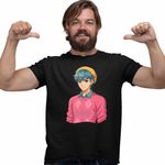 Fashion, accesorii si bijuterii - Barbati - Imbracaminte - Tricouri si bluze barbati - Tricou Barbati Huntrix Saja Boys Baby Kpop Demon Hunters, negru, marime L - Infinity.ro