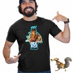 Fashion, accesorii si bijuterii - Barbati - Imbracaminte - Tricouri si bluze barbati - Tricou Barbati Ice Age All Gang Epoca de Gheata, negru, marime XL - Infinity.ro
