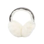 Fashion, accesorii si bijuterii - Femei - Accesorii femei - Alte accesorii femei - Casti pufoase pentru urechi, Antonio, cu aspect de piele intoarsa, culoarea gri, one size - Infinity.ro