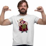 Fashion, accesorii si bijuterii - Barbati - Imbracaminte - Tricouri si bluze barbati - Tricou Barbati Cocosatul de la Notre-Dame Quasimodo, alb, marime S - Infinity.ro