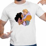 Fashion, accesorii si bijuterii - Barbati - Imbracaminte - Tricouri si bluze barbati - Tricou Barbati Cocosatul de la Notre-Dame Esmeralda Phoebus, alb, marime L - Infinity.ro