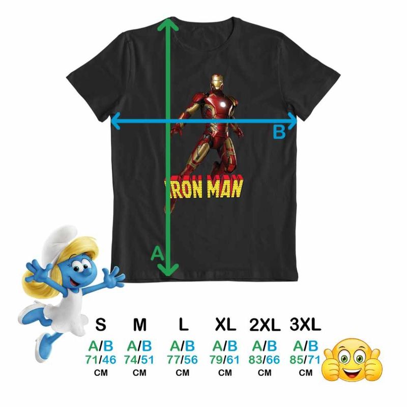 Fashion, accesorii si bijuterii - Barbati - Imbracaminte - Tricouri si bluze barbati - Tricou Barbati Iron Man Marvel, negru, marime 2XL - Infinity.ro