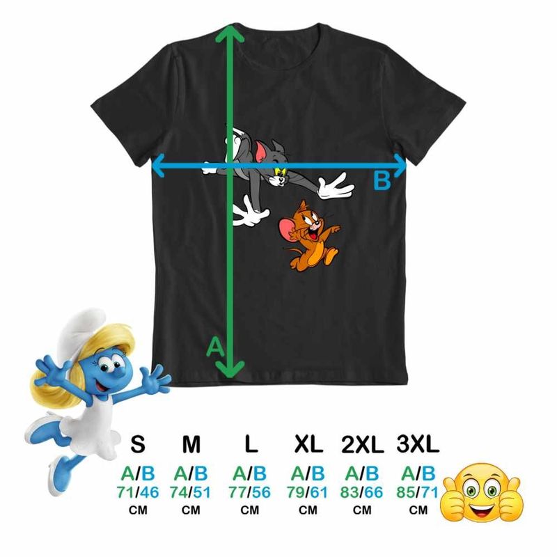 Fashion, accesorii si bijuterii - Barbati - Imbracaminte - Tricouri si bluze barbati - Tricou Barbati Tom si Jerry Urmarire, negru, marime 3XL - Infinity.ro