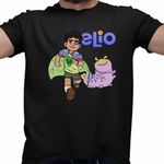 Fashion, accesorii si bijuterii - Barbati - Imbracaminte - Tricouri si bluze barbati - Tricou Barbati Elio Glordon, negru, marime S - Infinity.ro
