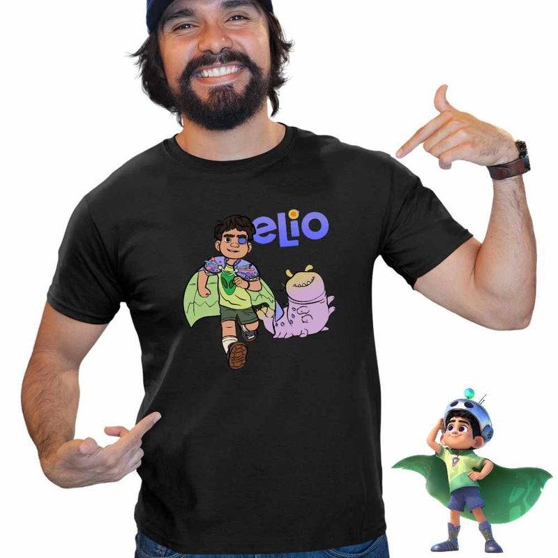Fashion, accesorii si bijuterii - Barbati - Imbracaminte - Tricouri si bluze barbati - Tricou Barbati Elio Glordon, negru, marime S - Infinity.ro