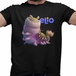 Fashion, accesorii si bijuterii - Barbati - Imbracaminte - Tricouri si bluze barbati - Tricou Barbati Elio Alien Glordon, negru, marime XL - Infinity.ro