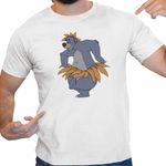 Fashion, accesorii si bijuterii - Barbati - Imbracaminte - Tricouri si bluze barbati - Tricou Barbati Cartea Junglei Baloo, alb, marime L - Infinity.ro