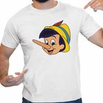 Fashion, accesorii si bijuterii - Barbati - Imbracaminte - Tricouri si bluze barbati - Tricou Barbati Pinocchio, alb, marime S - Infinity.ro